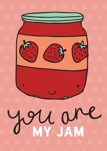You Are My Jam Love Card created by Dottypink Designs