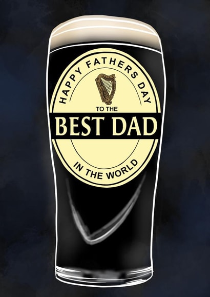 GUINNESS PINT FATHERS DAY CARD created by Stacie Charlton