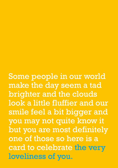 Sentiment Card - Love Card - Card For Friends - Family - Loved Ones created by The Right Lines