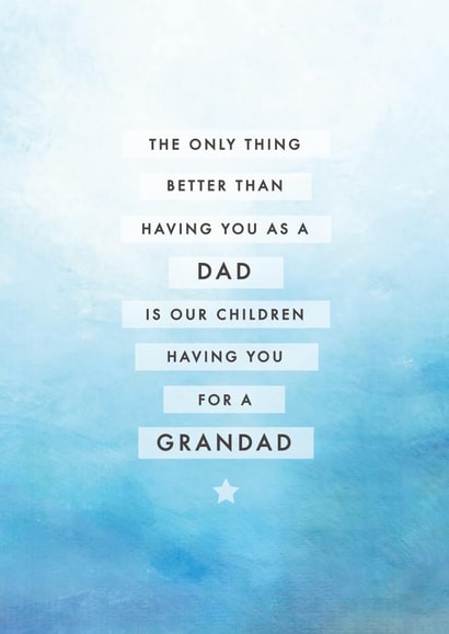 Dad Grandad grateful Card created by Jodie Gaul & Co