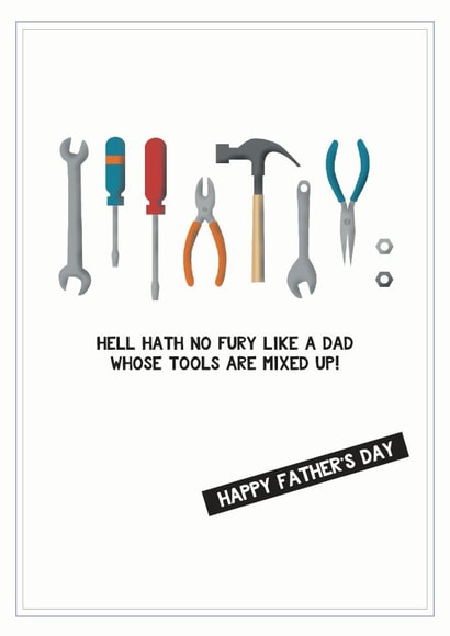 Father's Day Tools Card created by Cloud 9 Design
