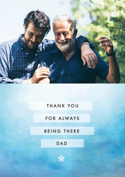 thank you photo cards Father's Day Personalised Photo Card 32179 created by Jodie Gaul & Co