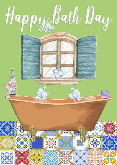 Have A Happy Luxurious Bath Day! created by CardandFast