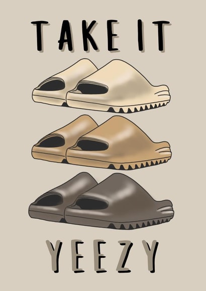 Take it easy card. created by Keepseyshop