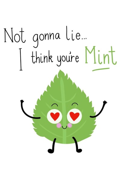 I think you're mint created by Sassy Scribbles UK