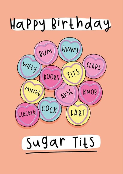 Happy Birthday Sugar T*ts created by Nicollette West