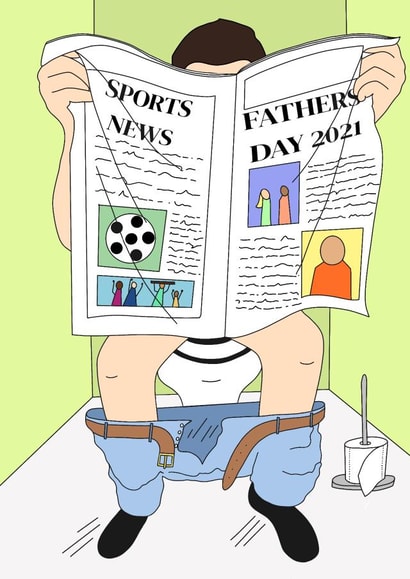 Fathers Day Toilet created by Jonny  Vinyl