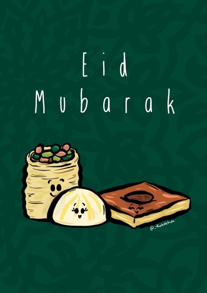 Eid Mubarak 1001 created by The Taste Buds