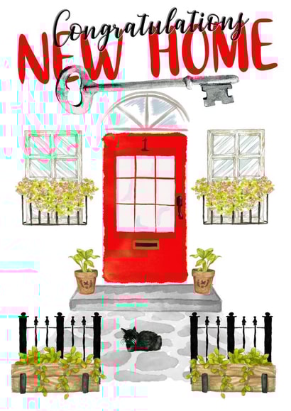 Congratulations New Home Card created by CardandFast