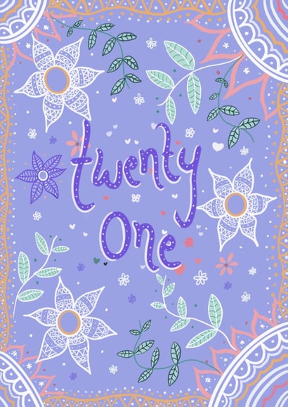Twenty one  created by AP Designs