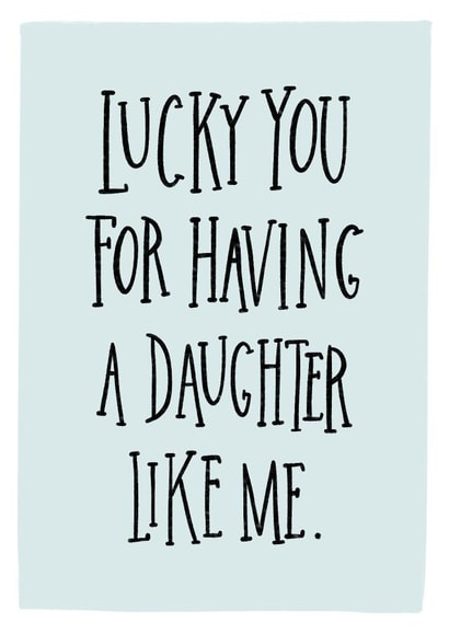 Special Day Card For A Lucky Mom or Dad created by Jenni Ahlberg - Jeah Design