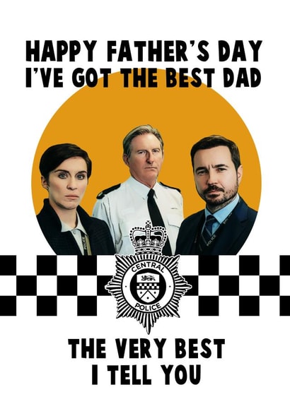 Line Of Duty Fathers Day Best Dad created by AsSeenOnTV