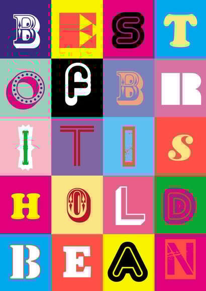 Best of British old bean created by THIS MAMA DOES