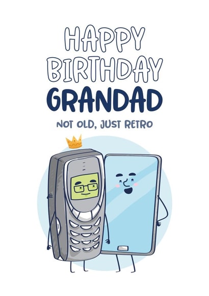 Birthday card for Grandad created by Superlush Cards