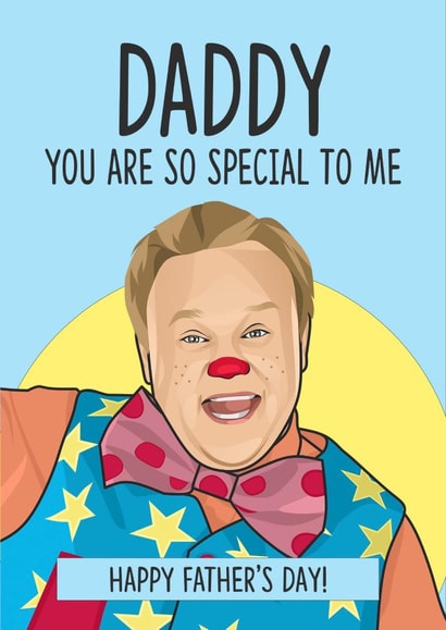 Funny Mr Tumble Father's Day Card For Daddy From Son Daughter created by TeHe Gifts