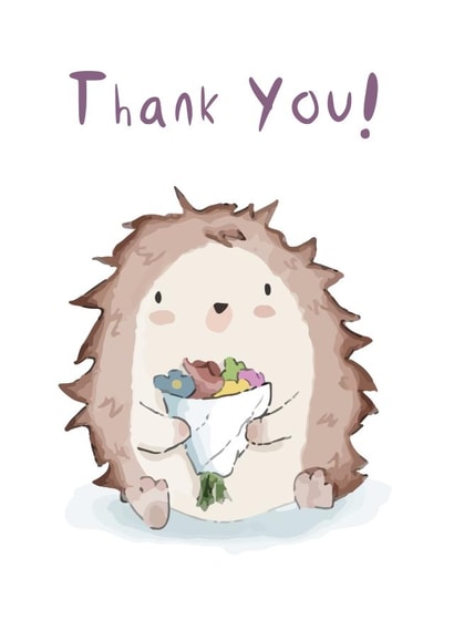 ロッド Thank you Thank You! | thortful