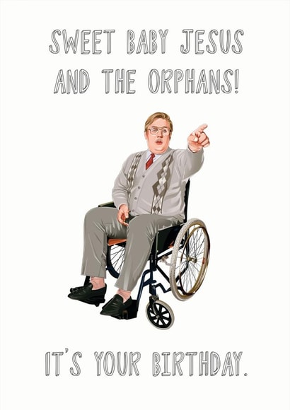 Brian Potter Phoenix Nights Birthday Card created by Nice One Designs