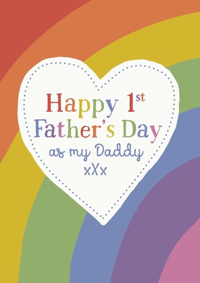 Happy 1st Father's Day as my Daddy created by Woody's Design