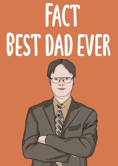 Dwight Father’s Day card created by Doublea