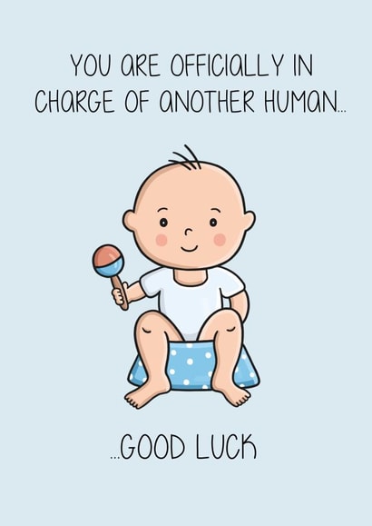 Funny New Baby Card created by Creaternet