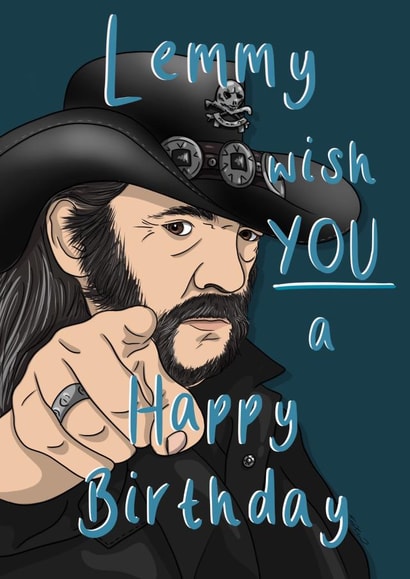 Motörhead Birthday created by Katie Glover Graphics