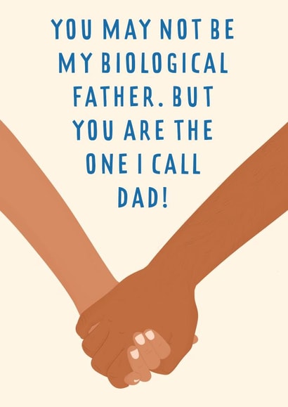 The one I call Dad fathers day card 1003 created by Kamiya Chirodian
