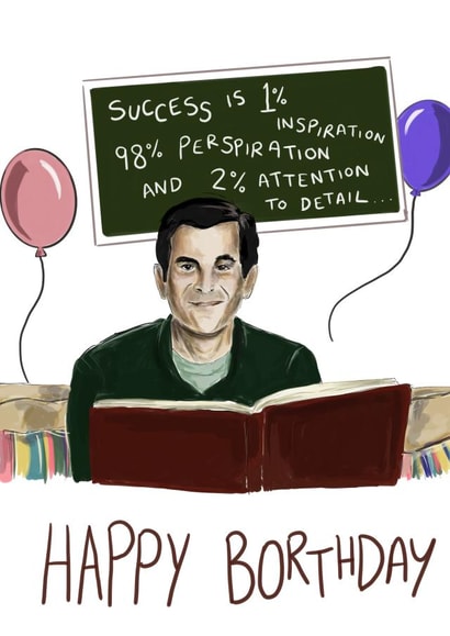 Phil dunphy - bOrthday card! created by AP Designs