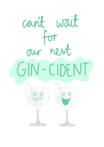 Gincident card created by Juliet draws