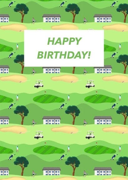 Golf Birthday created by Salty Siren Studios