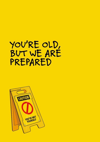 We have you covered, you old fart created by the boring bit