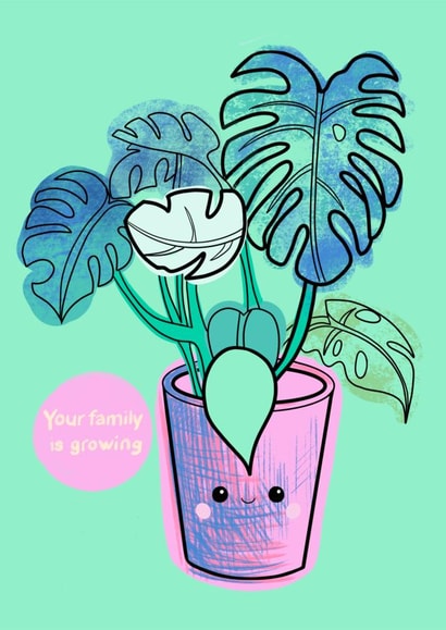 Growing Plant Family created by In rainbows