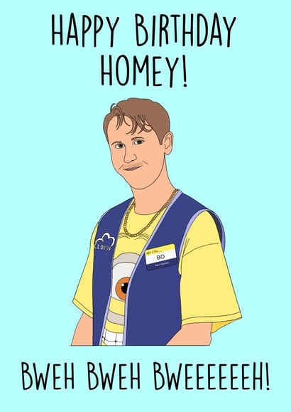 Bo from Superstore Themed Birthday Card created by Little Spoon