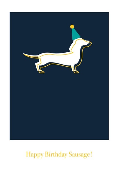 Happy Birthday Sausage created by Dot.Dach