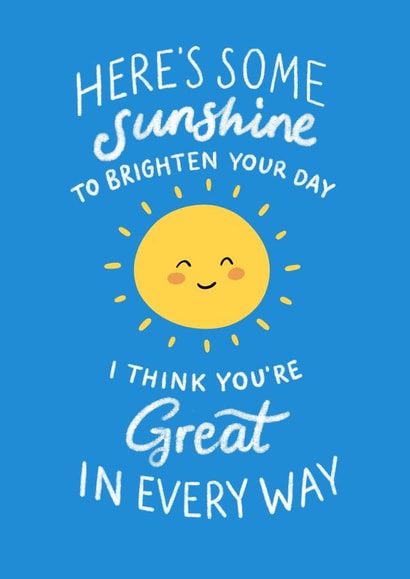 Sunshine to Brighten your Day created by Salty Siren Studios