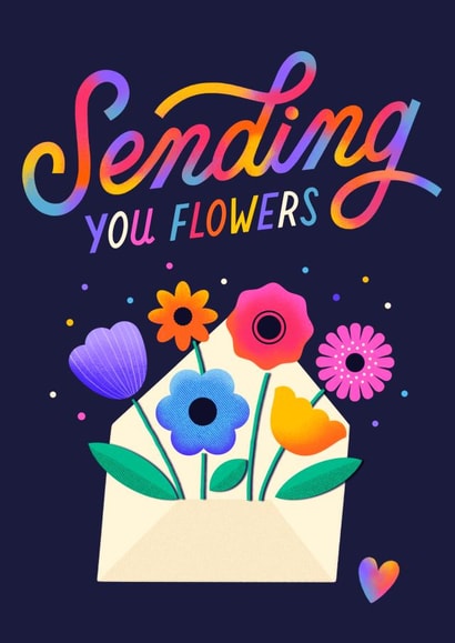 Sending You Flowers created by Sonia Yim