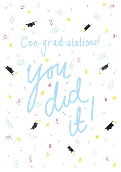 New Grad Congratulations created by Emily Grace