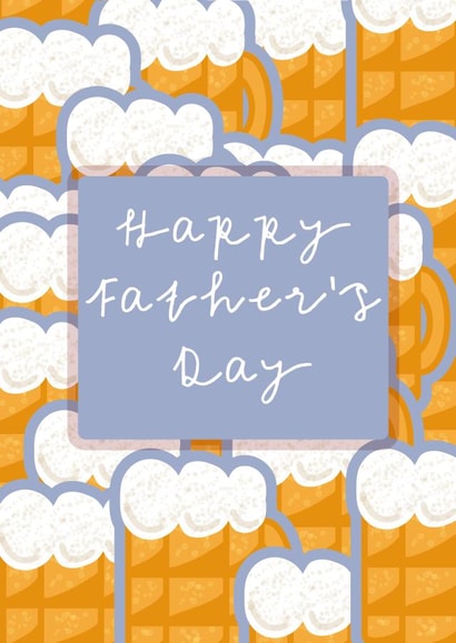 Happy Father's Day Beer Card created by Doc_Doodle