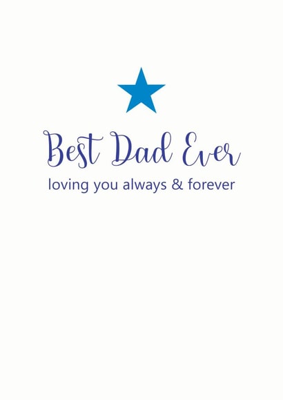 Best Dad Ever Card 1001 created by Nutmeg Studio
