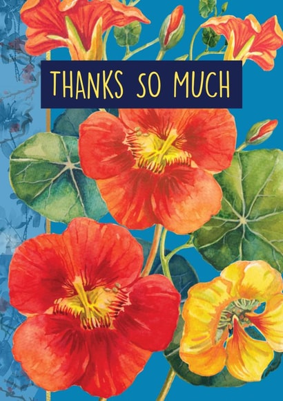 Summer Flower Thank You created by Rocket68