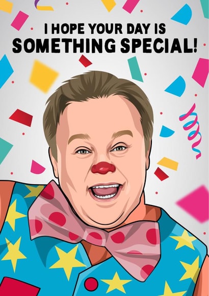 Mr Tumble Birthday Card created by All Things Banter