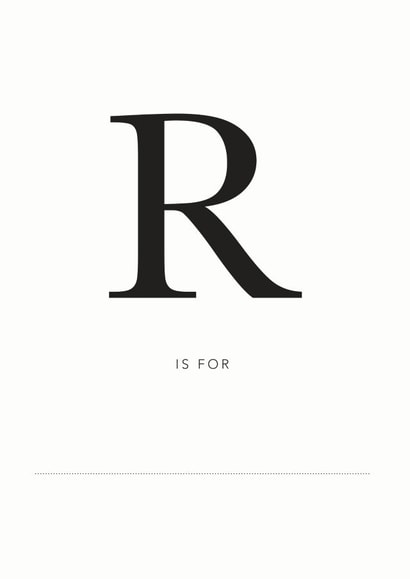 R is for Retirement created by Nothing But Lovely