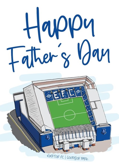 Everton Fathers Day Card created by Moo & Snip