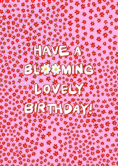 Blooming Lovely Birthday created by Elba Able