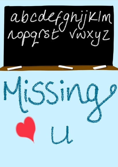 Missing you created by Art by Reb