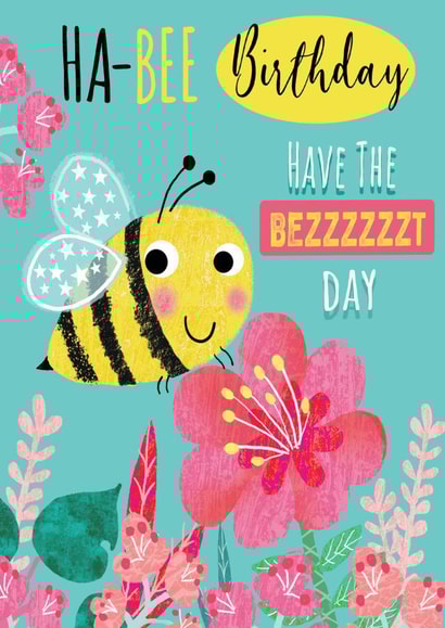 HA-BEE Birthday have the BEZZZZT day created by Tracy Cottingham