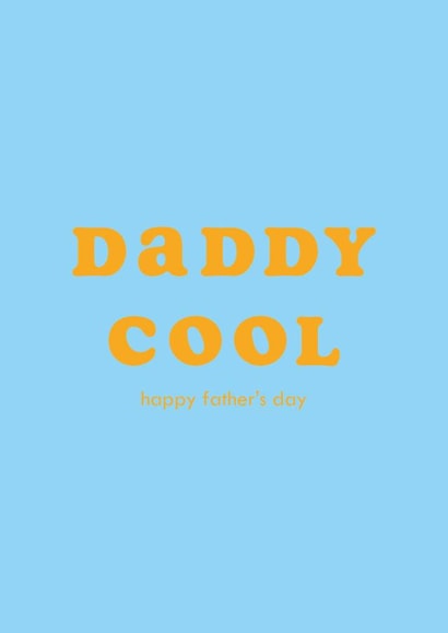 Daddy Cool Father's Day Card created by Club Mou
