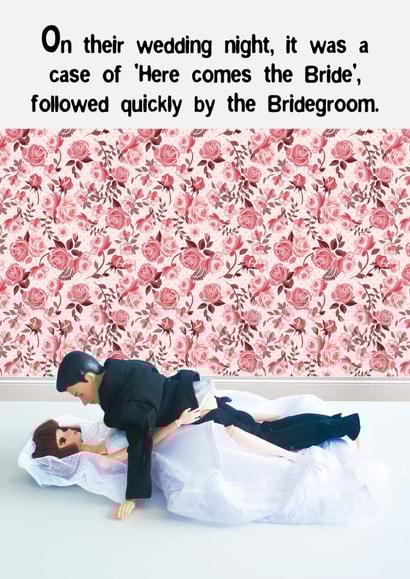 Here Comes the Bride...and the Bridegroom! created by Go La La!