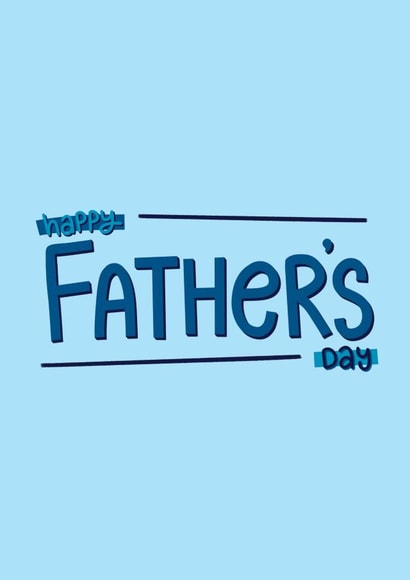 Happy Father's Day Card created by JazzHand
