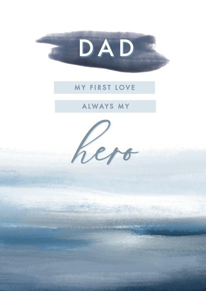 Dad My Hero Card created by Jodie Gaul & Co