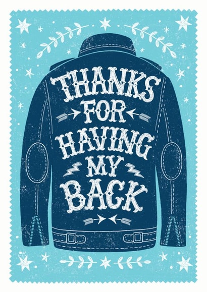 Rock Style Thank You Card created by Alexandra Snowdon